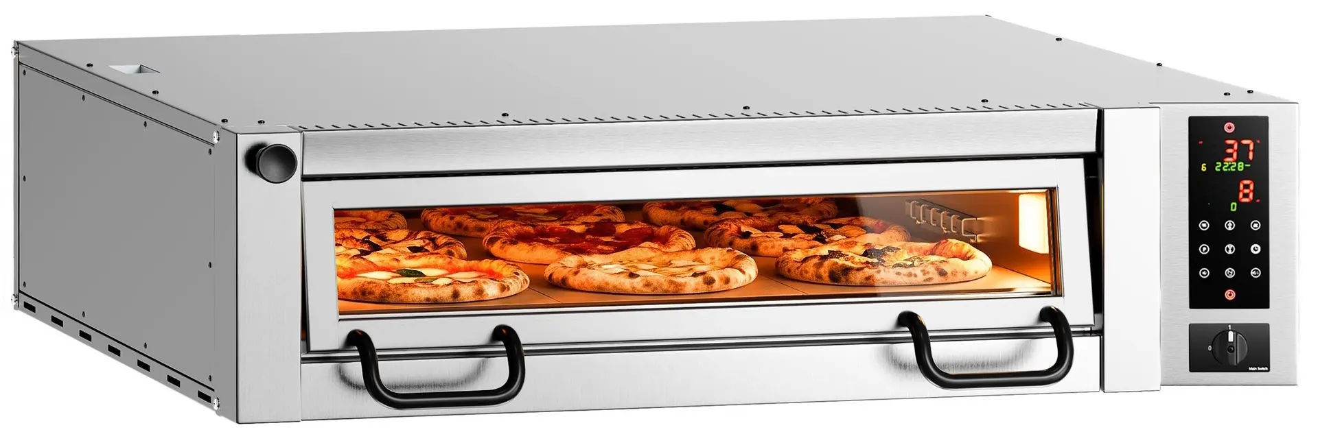 Печь для пиццы GGM Gastro POP934E (Inox)