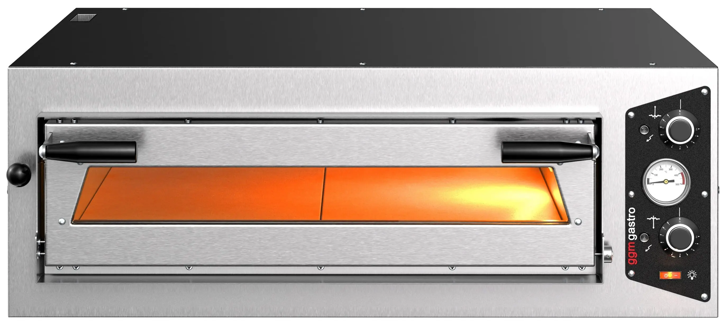 Печь для пиццы GGM Gastro PP430-230V (Inox/Black) - 3