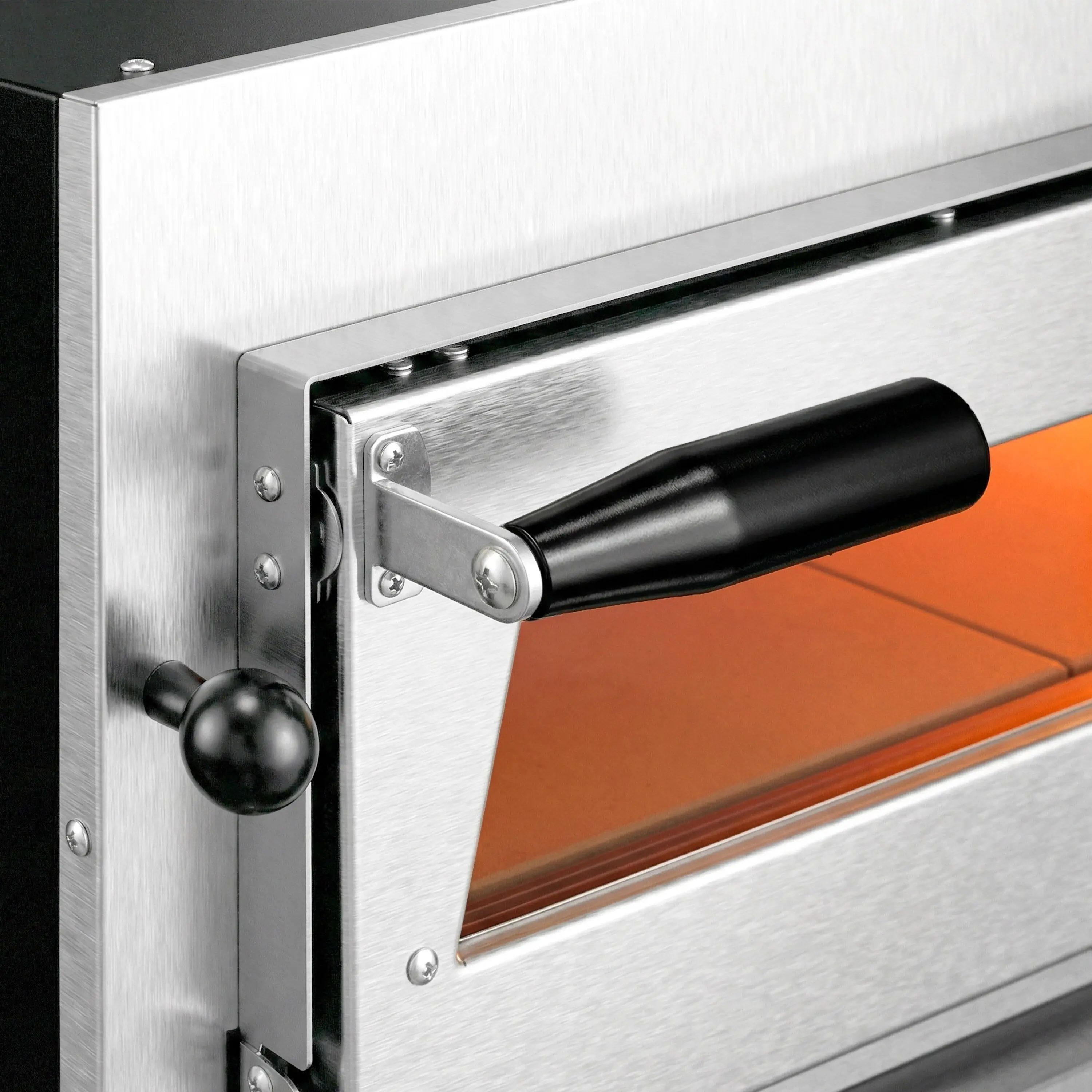 Печь для пиццы GGM Gastro PP430-230V (Inox/Black) - 6