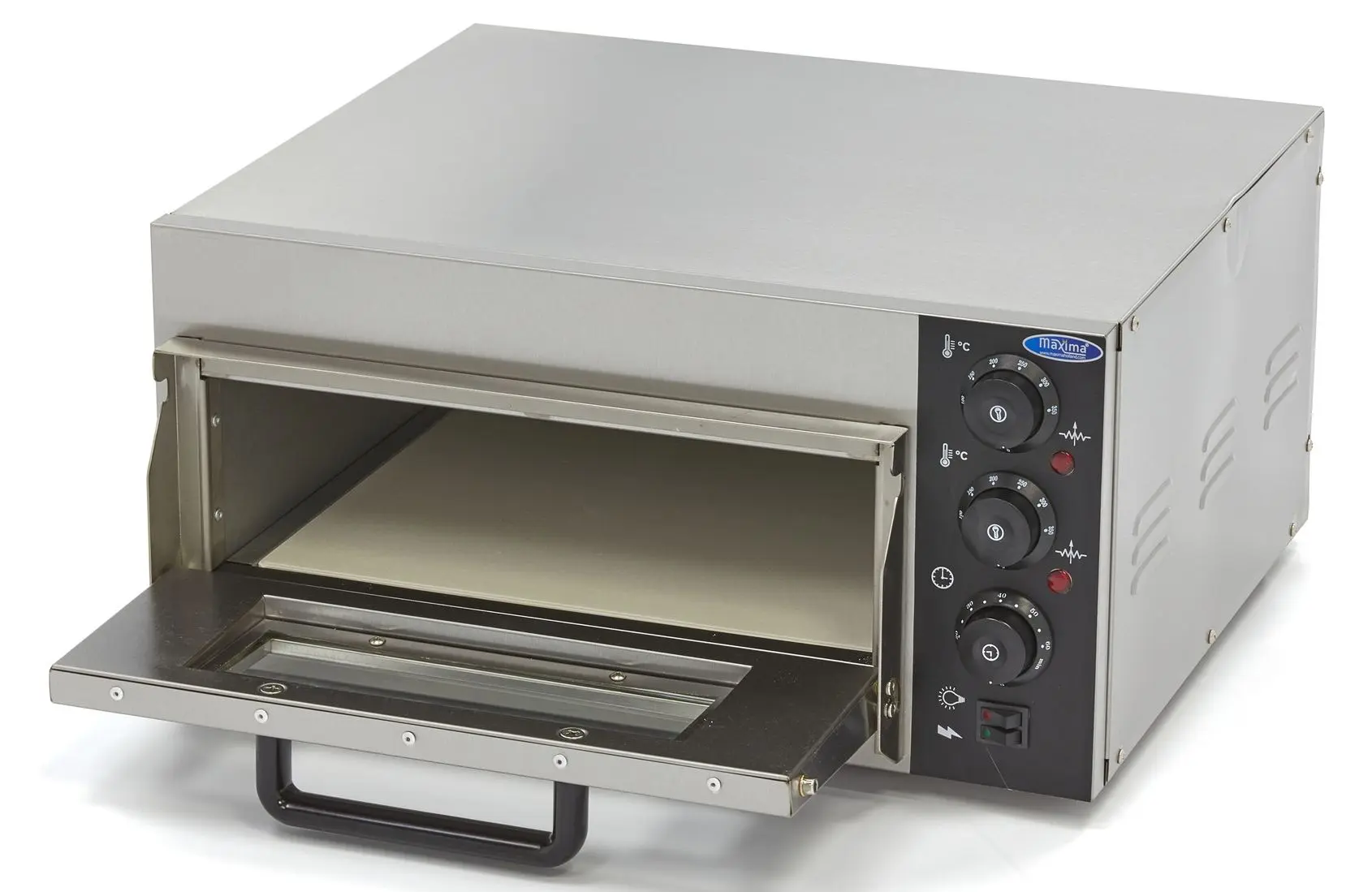 Печь для пиццы Maxima 09362150 1x40 (Inox)