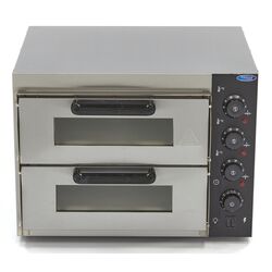 Печь для пиццы Maxima 09362155 2x40 (Inox)
