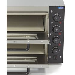 Печь для пиццы Maxima 09362155 2x40 (Inox) Thumb