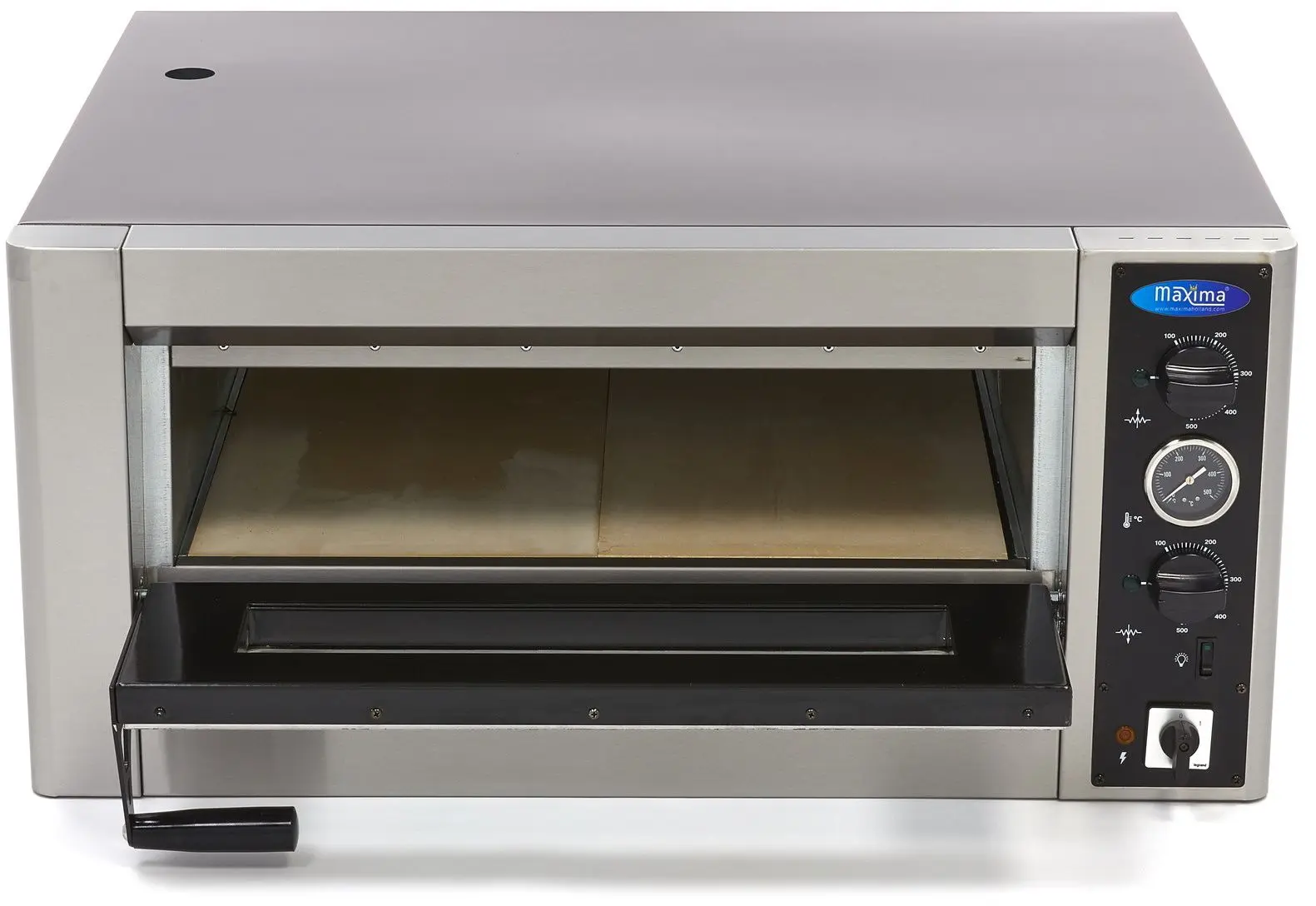 Печь для пиццы Maxima Deluxe 09370020 4x30 (Inox) - 4