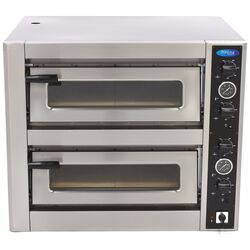 Печь для пиццы Maxima Deluxe 09370030 4+4x30 (Inox)