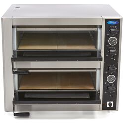 Печь для пиццы Maxima Deluxe 09370030 4+4x30 (Inox) Thumb