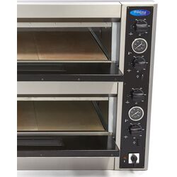 Печь для пиццы Maxima Deluxe 09370050 6+6x30 (Inox) Thumb