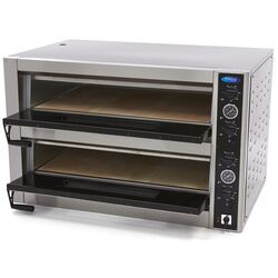 Печь для пиццы Maxima Deluxe 09370050 6+6x30 (Inox) Thumb