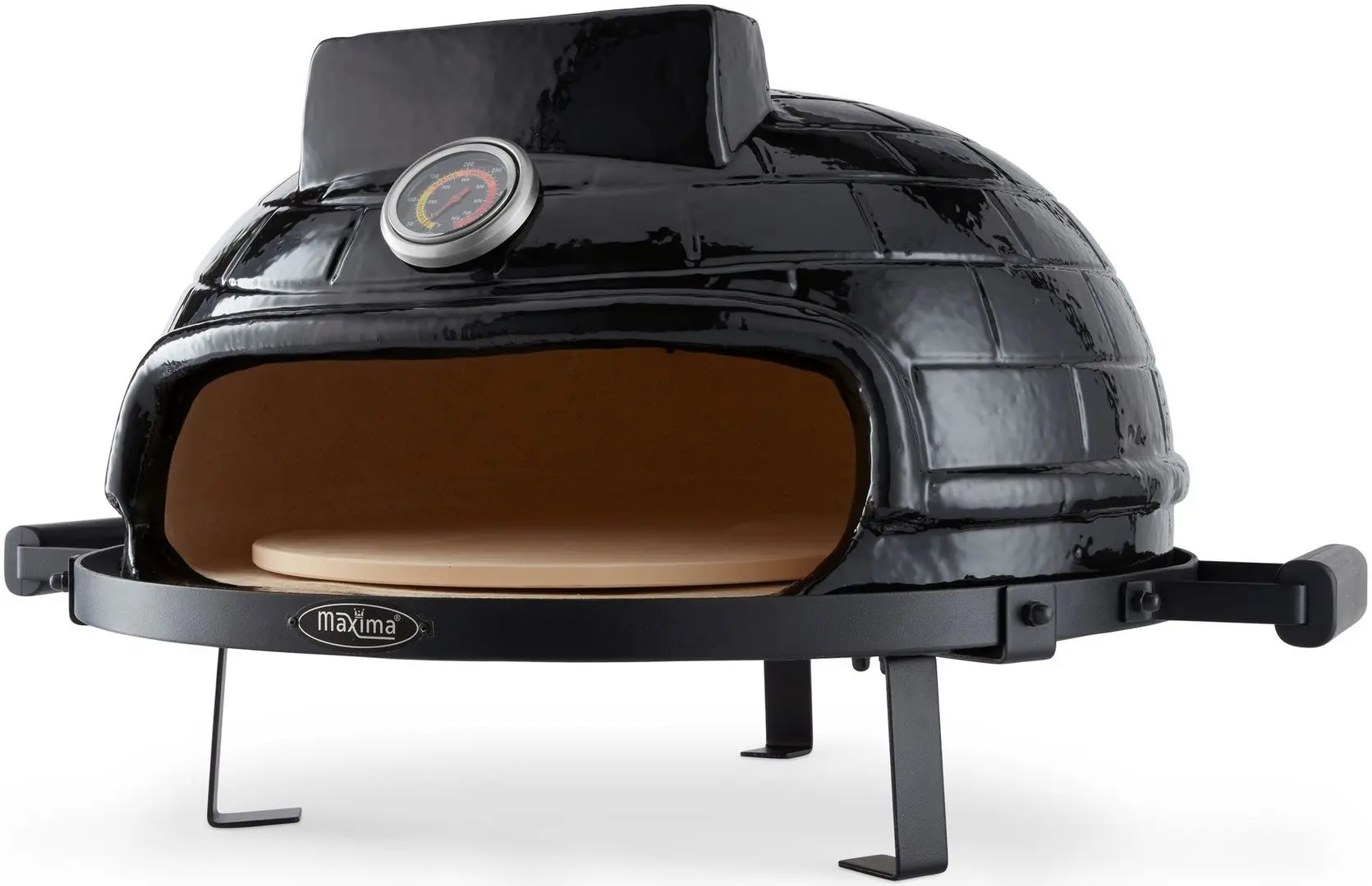 Cuptor de pizza Maxima Deluxe 093780300 53cm (Black)