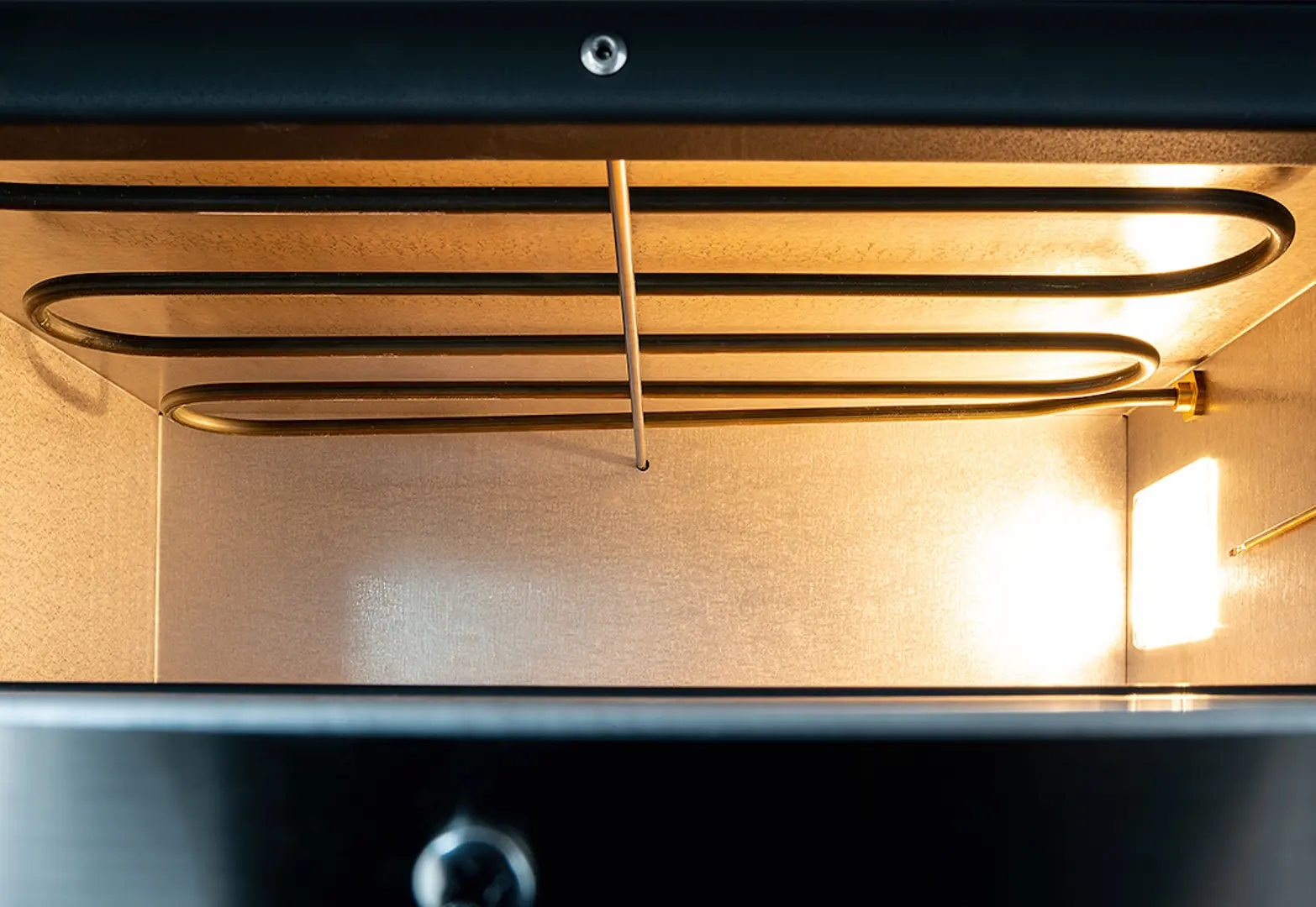 Печь для пиццы Prismafood Basic 2/50 Vetro (Inox/Black)