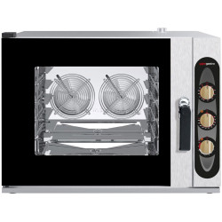 Печь конвекционная GGM Gastro BKDV705-2SM#HGNV5N (Black/Inox)