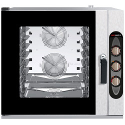 Печь конвекционная GGM Gastro BKDV865-2SM#HGNV7N (Black/Inox)