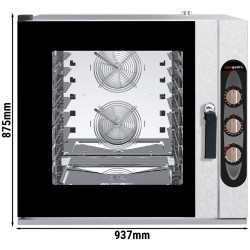 Печь конвекционная GGM Gastro BKDV865-2SM#HGNV7N (Black/Inox) Thumb