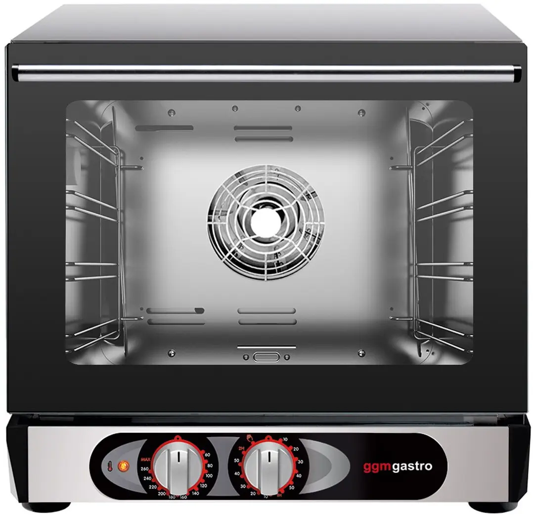 Печь конвекционная GGM Gastro EHOV4 (Black)
