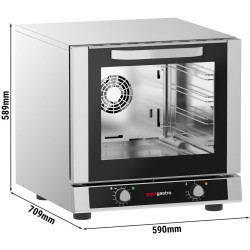 Печь конвекционная GGM Gastro EHTE565N (Black/Inox) Thumb