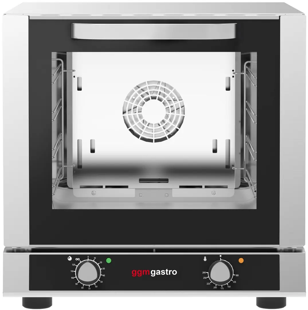 Печь конвекционная GGM Gastro EHTE565N (Black/Inox)