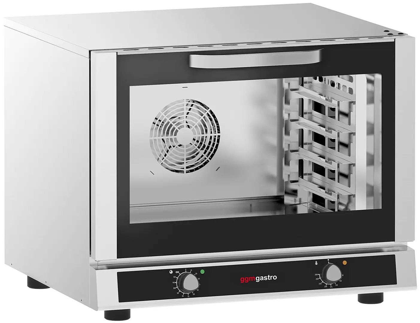 Cuptor cu convectie GGM Gastro EHTE776N (Black/Inox)