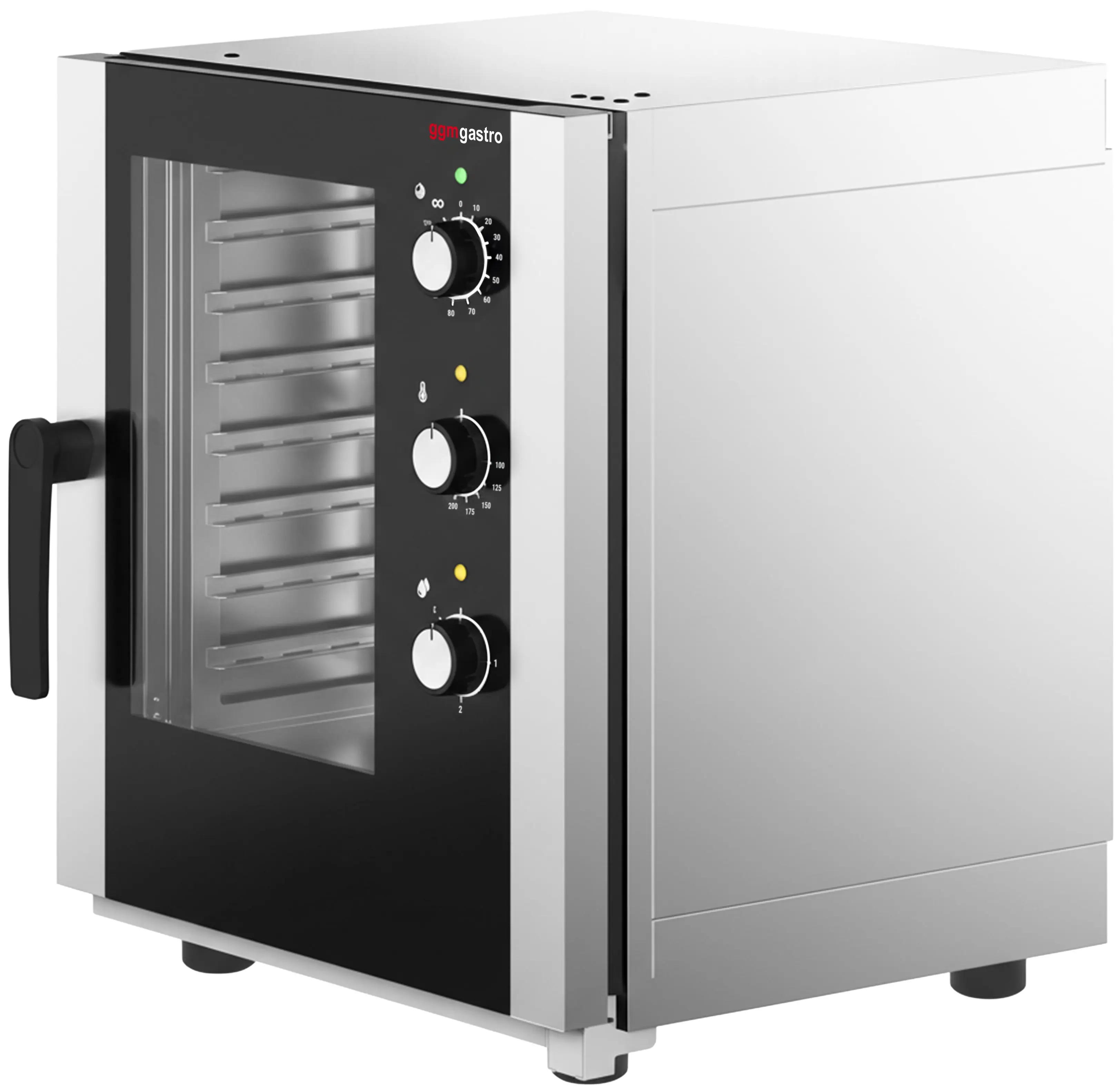 Печь конвекционная GGM Gastro KDMT523 (Black/Inox) - 3