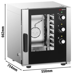 Печь конвекционная GGM Gastro KDMT523 (Black/Inox) Thumb