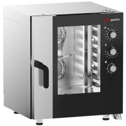Печь конвекционная GGM Gastro KDMT7511N (Black/Inox) Thumb