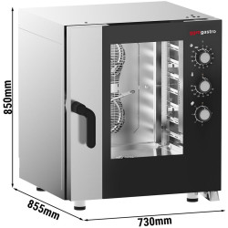 Печь конвекционная GGM Gastro KDMT7511N (Black/Inox) Thumb