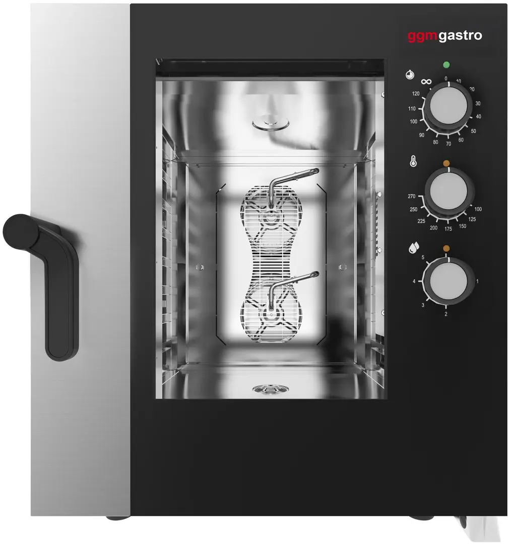 Печь конвекционная GGM Gastro KDMT7511N (Black/Inox)
