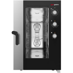 Печь конвекционная GGM Gastro KDMTE1111N (Black/Inox)