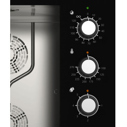 Печь конвекционная GGM Gastro KDMTE1111N (Black/Inox) Thumb