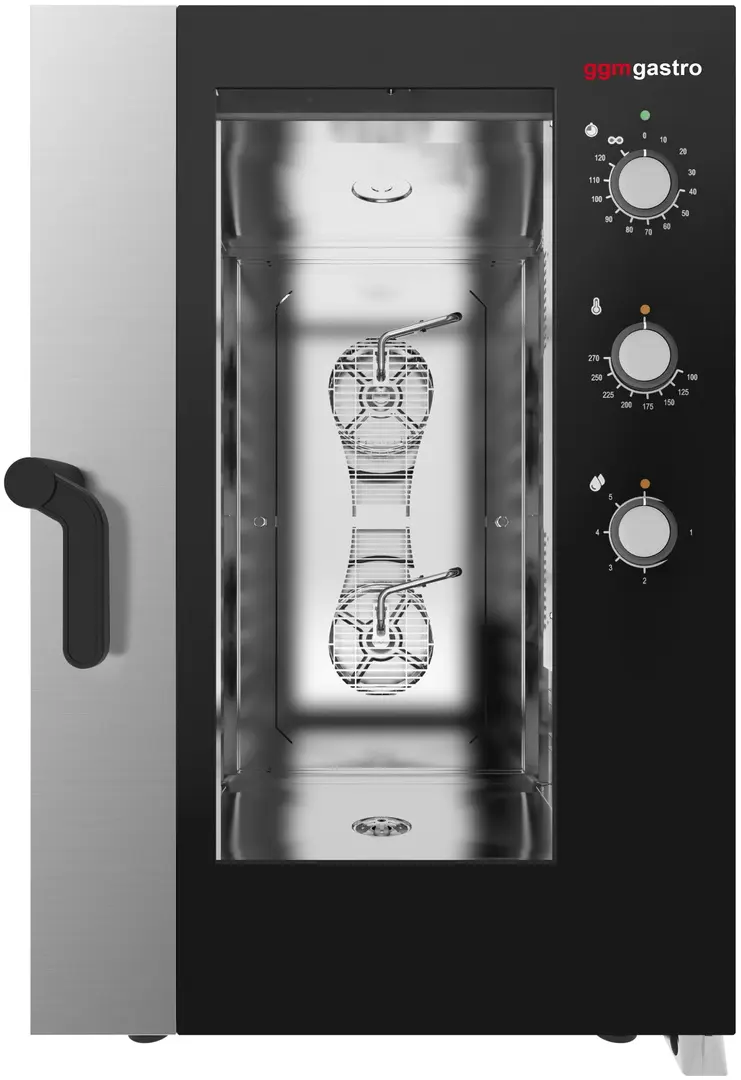 Печь конвекционная GGM Gastro KDMTE1111N (Black/Inox)