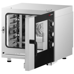 Печь конвекционная GGM Gastro KDMTE511N (Black/Inox) Thumb
