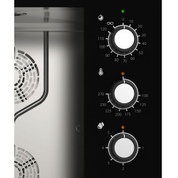 Печь конвекционная GGM Gastro KDMTE511N (Black/Inox) Thumb