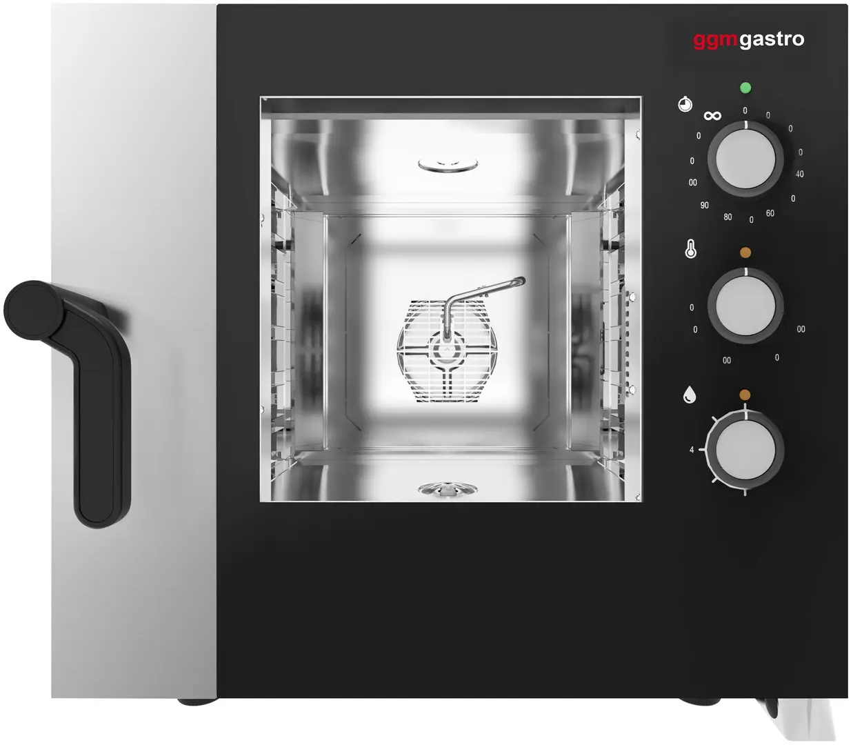 Печь конвекционная GGM Gastro KDMTE511N (Black/Inox)