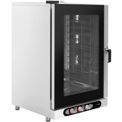 Печь конвекционная GGM Gastro KDMV10 (Black/Inox) Thumb