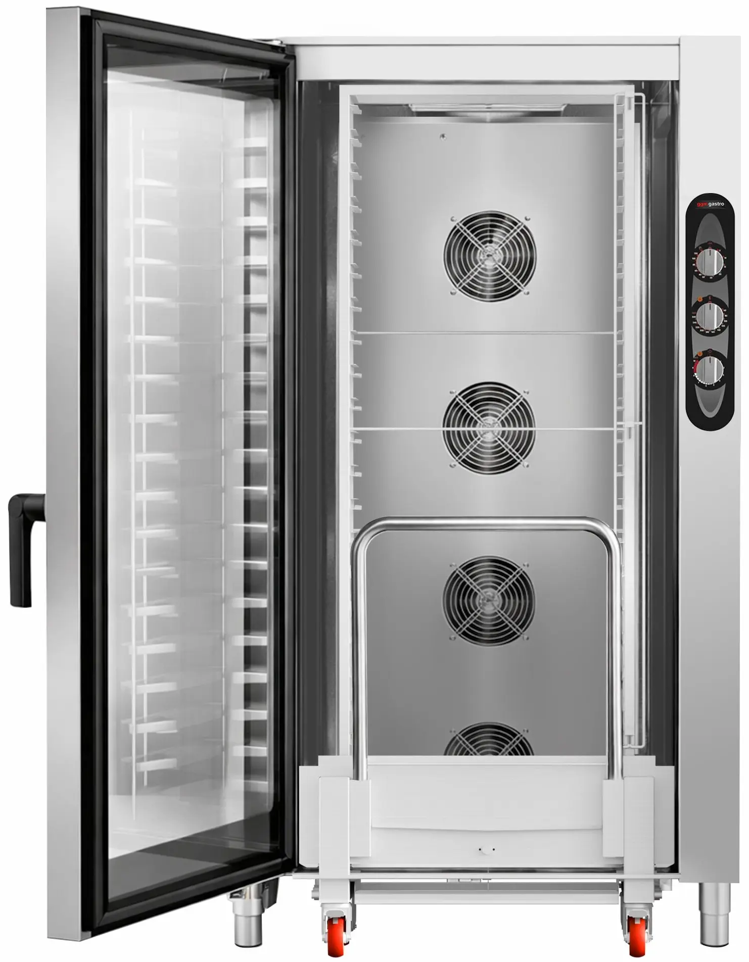 Печь конвекционная GGM Gastro KDMV2011 (Black/Inox) - 2