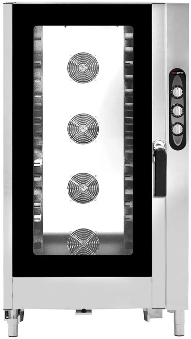 Печь конвекционная GGM Gastro KDMV2011 (Black/Inox)