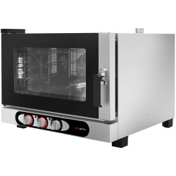 Печь конвекционная GGM Gastro KDMV4 (Black/Inox) Thumb
