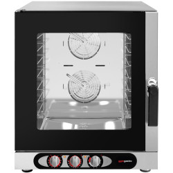 Печь конвекционная GGM Gastro KDMV6 (Black/Inox)