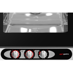 Печь конвекционная GGM Gastro KDMV6 (Black/Inox) Thumb
