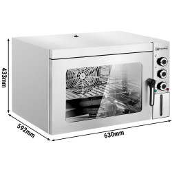 Печь конвекционная GGM Gastro Kompakt EHK500 (Inox) Thumb