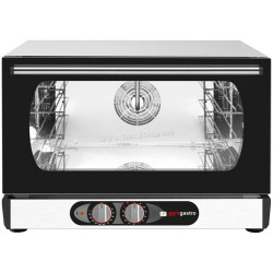 Печь конвекционная GGM Gastro Kompakt HV505-2E (Black/Inox)