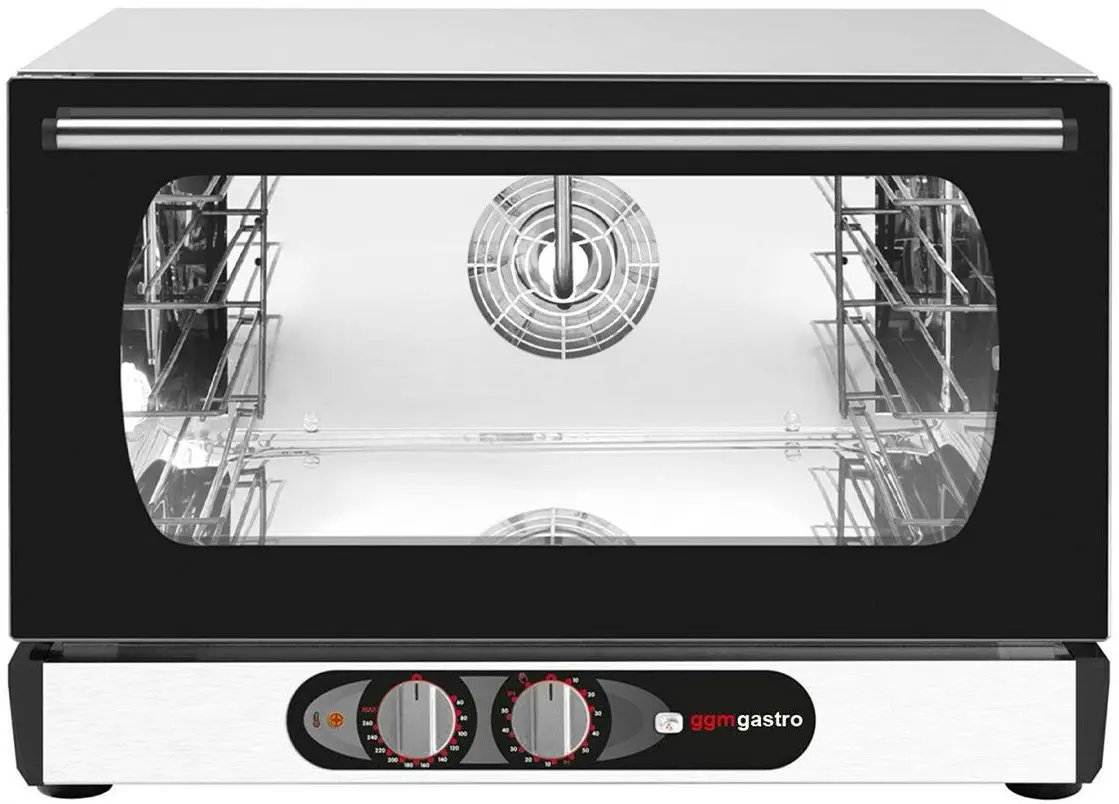 Печь конвекционная GGM Gastro Kompakt HV505-2E (Black/Inox)
