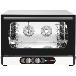 Печь конвекционная GGM Gastro Kompakt HV560-2E (Black/Inox)