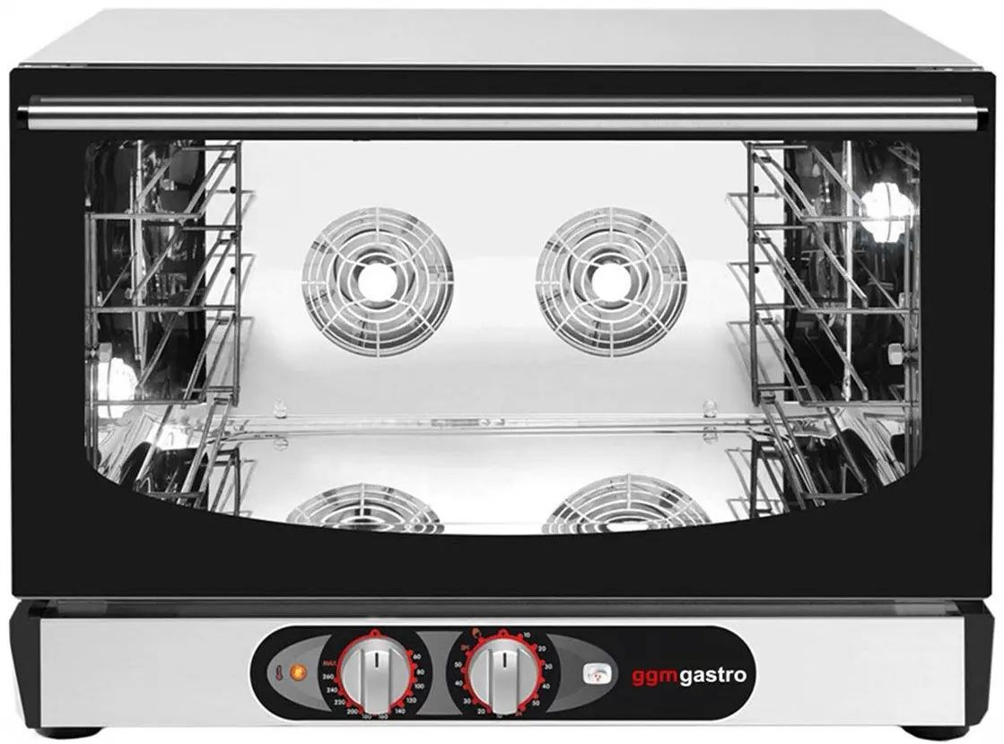 Печь конвекционная GGM Gastro Kompakt HV580-5 (Black/Inox)