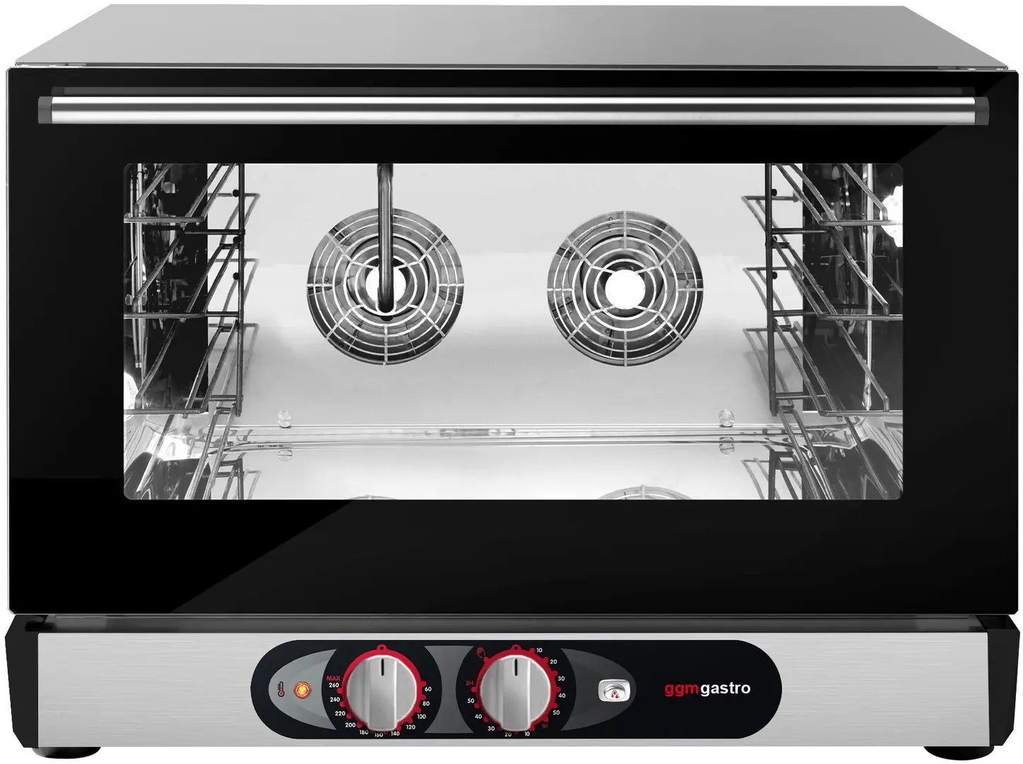 Печь конвекционная GGM Gastro Kompakt ULOMV464 (Black/Inox)