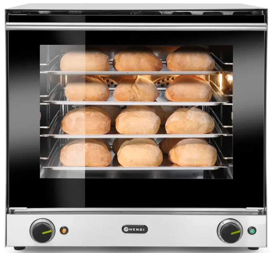 Печь конвекционная Hendi 227060 (Black/Inox)