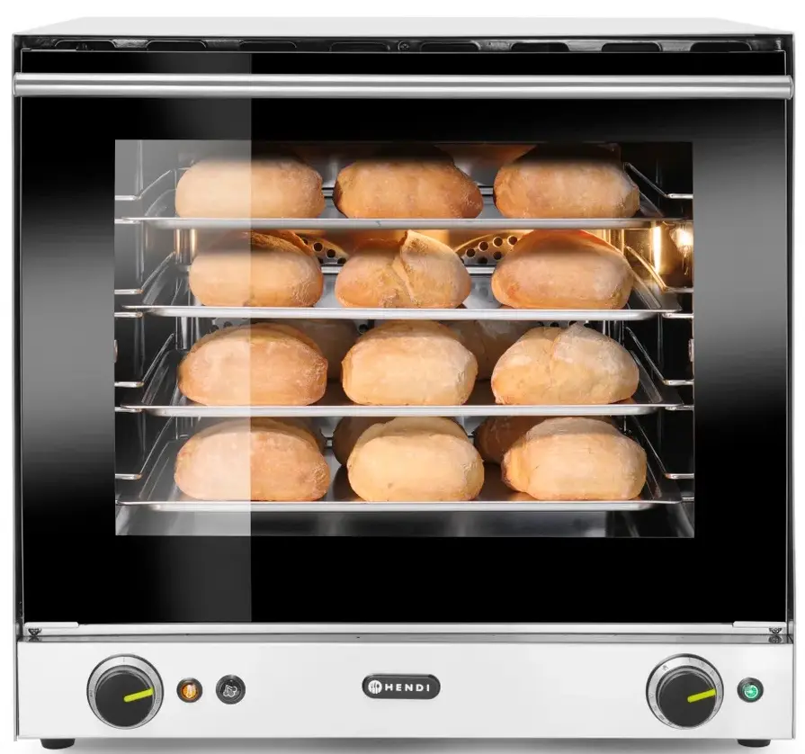 Печь конвекционная Hendi 227077 (Black/Inox)