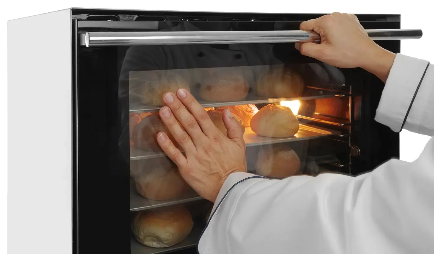 Печь конвекционная Hendi 227077 (Black/Inox)