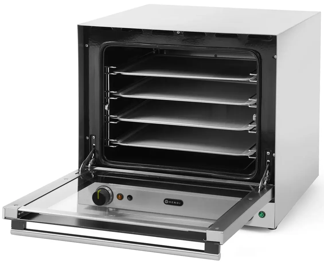 Печь конвекционная Hendi 227077 (Black/Inox)