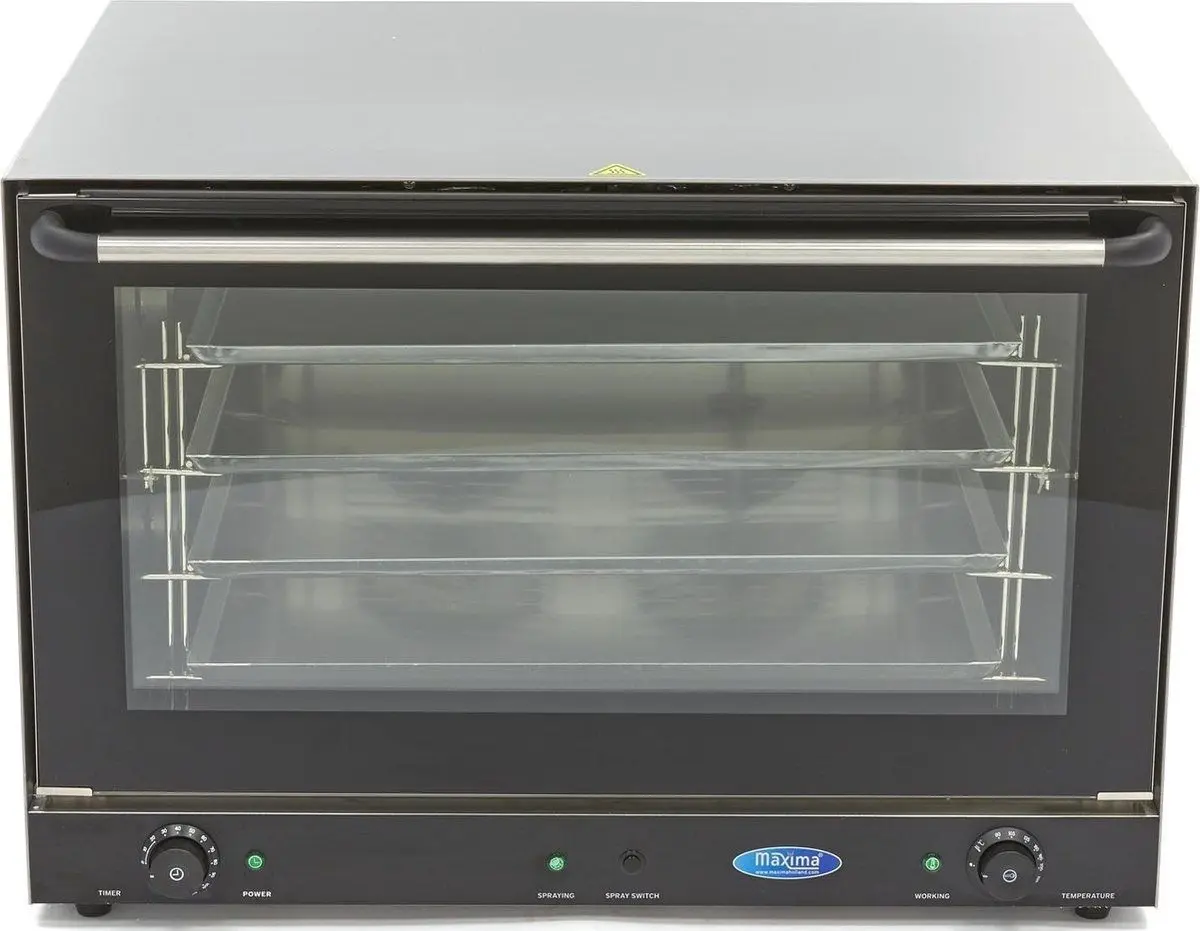 Cuptor cu convectie Maxima MCO 09300419 (Inox/Black)