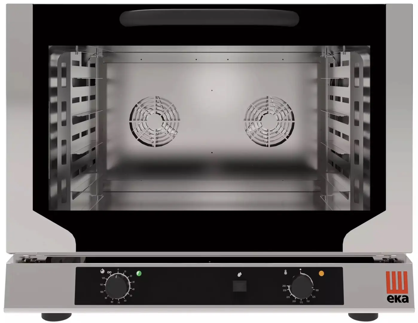 Cuptor cu convectie Tecnoeka EKF464N (Black/Inox)