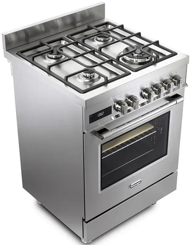 Aragaz combinat DeLonghi PRO 66 MXL PZ (Inox) - 4